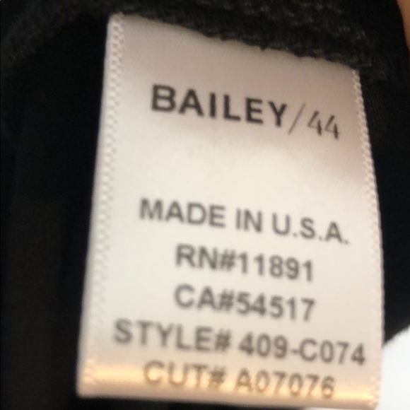 Bailey 44 cold shoulder long sleeve mock neck top - Picture 8 of 8